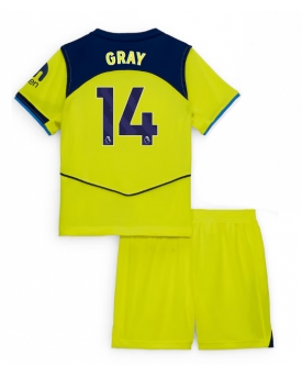 Billige Fotballdrakt Tottenham Hotspur Archie Gray #14 Replika Tredjedraktsett Barn 2025-26 Kortermet (med bukser)